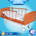 electric nursing wooden bed with 3 functions for patient